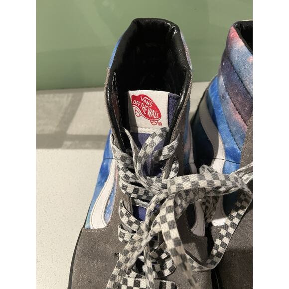 Mens Vans Retro Celestial Hi Top Sneaker Size 8 - Picture 2 of 9